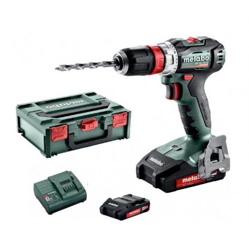 Metabo 602327500 BS 18 L BL Q Akumulátorový vrtací šroubovák 18V 2x2Ah Li-Ion, MetaBox