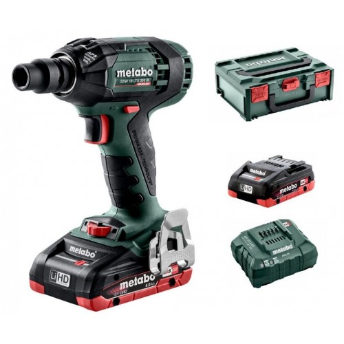 Metabo 602395800 SSW 18 LTX 300 BL Akumulátorový rázový utahovák, MetaBOX