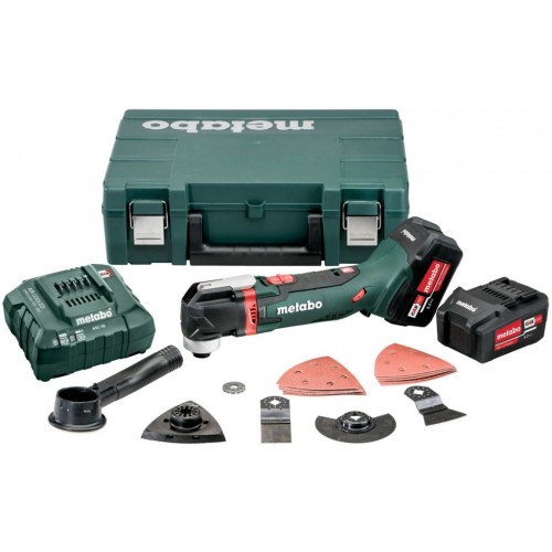 METABO MT 18 LTX Univerzální stroj multitool s příslušenstvím 18V 2x5.2Ah Li-Ion, kufr 613021650