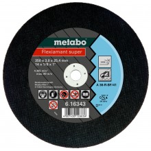 Metabo 616343000 Flexiamant super Řezné kotouč pro nerezovou ocel 350x3,0x25,4