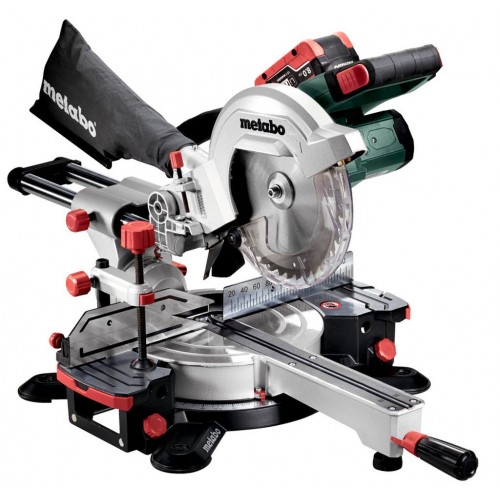 Metabo KGS 18 LTX 216 Aku pokosová a kapovací pila s pojezdem (216x30/18V/2x8Ah) 619001810
