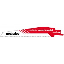 Metabo "Carbide wood + M" Plátek pro pily ocasky na dřevo s kovem 150 x 1,25 mm 626559000