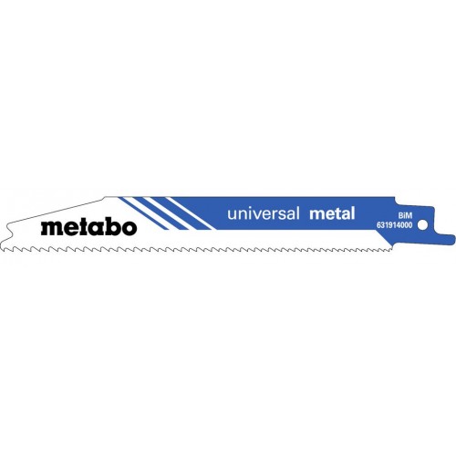 Metabo 631911000 "Universal metal" 2 Plátky pro pily ocasky na kov 150 x 0,9 mm