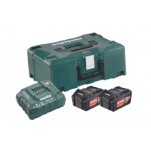 Metabo Základní sada 2× Li-Power 4,0 Ah + Metaloc II 685064000