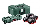 Metabo Základní sada (4x8,0Ah/18V LiHD) + MetaBOX (685135000)