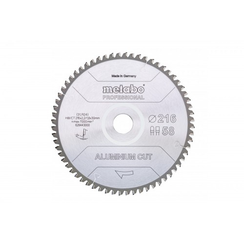 Metabo Aluminium Cut - Professional pilový kotouč 216 x 30 x 1.8 mm 628443000