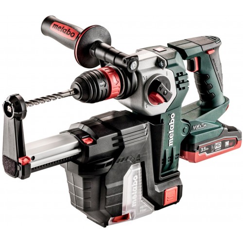 METABO KHA 18 LTX BL 24 QUICK SET ISA Akumulátorové kladivo 18V 1x5.5Ah/1x3.5Ah LIHD 600211910