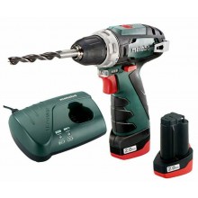 Metabo PowerMaxx BS Basic Akumulátorový vrtací šroubovák (12V/2x2,0 Ah) 4061792188242