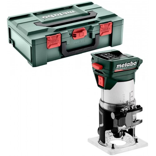 Metabo FMV 18 LTX BL 8 Aku. fréza na hrany, 6mm, 8mm, s kleštinou, MetaBOX 145, 601742840