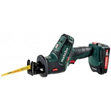 Metabo SSE 18 LTX COMPACT Akumulátorová pila ocaska (18V/2x2,0Ah) Li-ion, 602266500