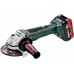 METABO WB 18 LTX BL 125 QUICK AKU Úhlová bruska 18V 2 x 8 Ah LIHD , Nabíječka ASC 30-36 V , Plastový kufr 613077810