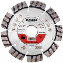 Metabo Diamantový řezný kotouč 125x22,23mm "CP" Beton "Profesionál" 628571000