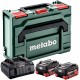 Metabo Základní sada 2x LiHD 10 Ah + ASC 145 + Metabox 685142000