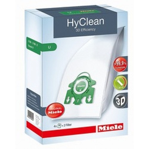 MIELE SB U HyClean 3D Originální sáčky HyClean 3D Efficiency U 10123250 MIELE SB U HyClean 3D Originální sáčky HyClean 3D Efficiency U 10123250