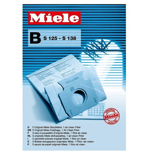 MIELE B Originální sáčky Miele typ B 01122199 MIELE B Originální sáčky Miele typ B 01122199