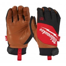 Milwaukee Hybridní kožené rukavice (10/XL) 4932471914