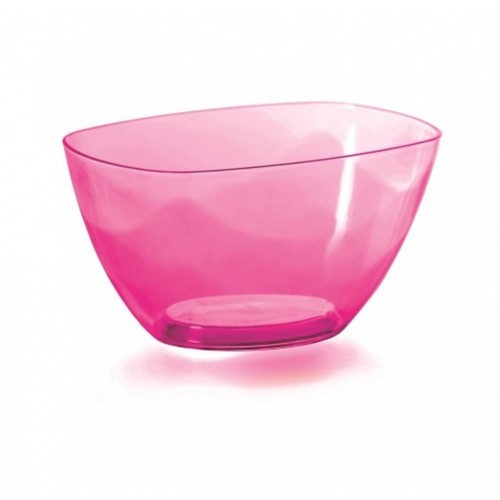 PROSPERPLAST COUBI Mísa 19,8 cm, růžová transparentní DUMS200P PROSPERPLAST COUBI Mísa 19,8 cm, růžová transparentní DUMS200P