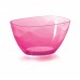 PROSPERPLAST COUBI Mísa 19,8 cm, růžová transparentní DUMS200P