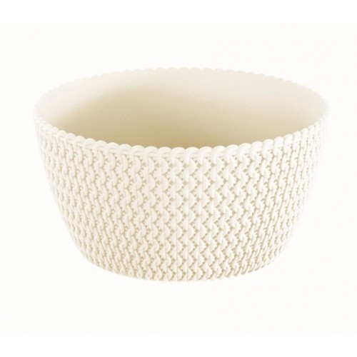 PROSPERPLAST SPLOFY LOW Mísa 23,6 cm, krémová DSPM240 PROSPERPLAST SPLOFY LOW Mísa 23,6 cm, krémová DSPM240