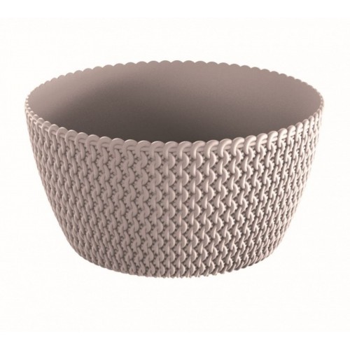 PROSPERPLAST SPLOFY LOW Mísa 23,6 cm, mocca DSPM240