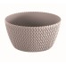 PROSPERPLAST SPLOFY LOW Mísa 23,6 cm, mocca DSPM240