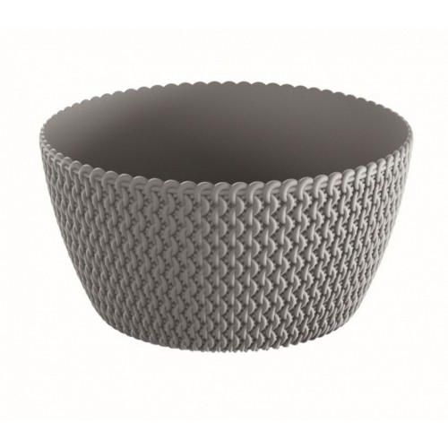 PROSPERPLAST SPLOFY LOW Mísa 23,6 cm, šedý kámen DSPM240 PROSPERPLAST SPLOFY LOW Mísa 23,6 cm, šedý kámen DSPM240