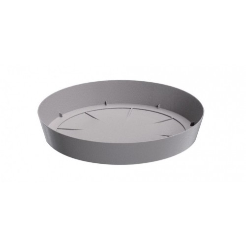 PROSPERPLAST LOFLY miska pod květináč 15,5x2,5cm, šedý kámen PPLF155 PROSPERPLAST LOFLY miska pod květináč 15,5x2,5cm, šedý kámen PPLF155