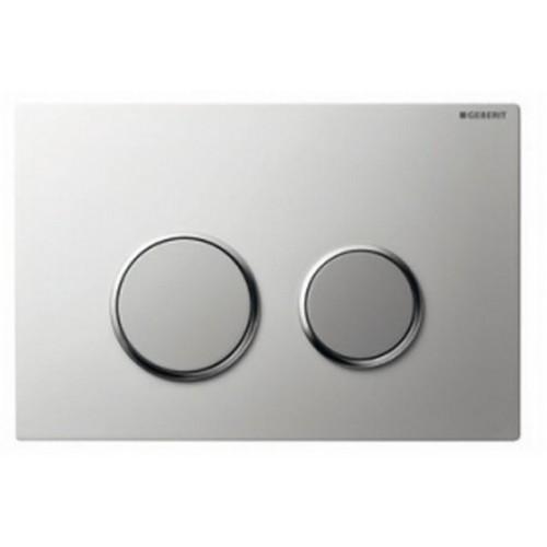 GEBERIT - ovládací tlačítko SIGMA 20, plast, pochrom.mat./pochrom.lesk. 115.778.KN.1