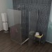 POLYSAN MODULAR SHOWER rozměry mm: A1182 B780 C380 H2000
