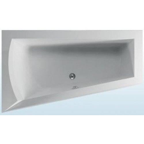 TEIKO Vana NERA 170 L asymetrická 170 x 100 cm - HTP systém ECO HYDROAIR V210170L04T02231