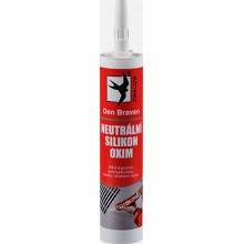 DEN BRAVEN Oxim sanitární neutrální silikon 310g BÍLÁ 30602RL