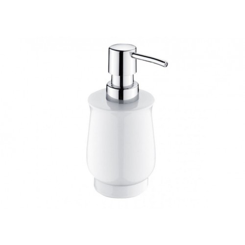 NIMCO LADA dávkovač tekutého mýdla bílá/chrom 1031LA-26 NIMCO LADA dávkovač tekutého mýdla bílá/chrom 1031LA-26