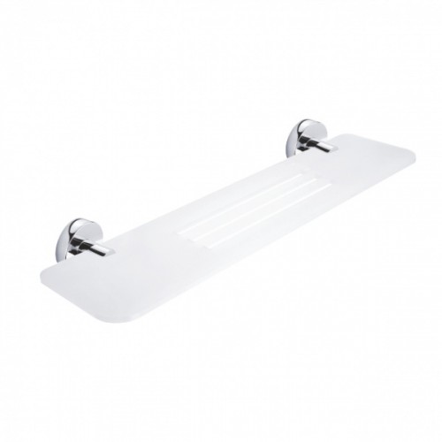 NIMCO UNIX Ixi police s frézovanými otvory, 50 cm, chrom UN X350-26