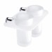 NIMCO BORMO držák sklenky dvojitý, chrom BR X3-58DW-26