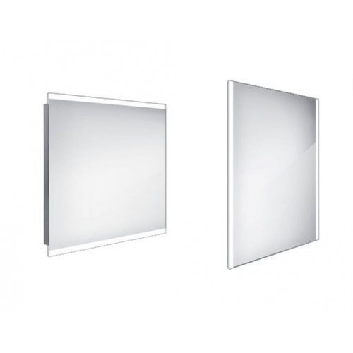 NIMCO Koupelnové podsvícené LED zrcadlo 1000X700 ZP12004