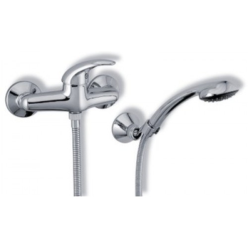 NOVASERVIS METALIA nástěnná sprchová baterie s lékařskou pákou, 150mm, chrom 55060L,0 NOVASERVIS METALIA nástěnná sprchová baterie s lékařskou pákou, 150mm, chrom 55060L,0