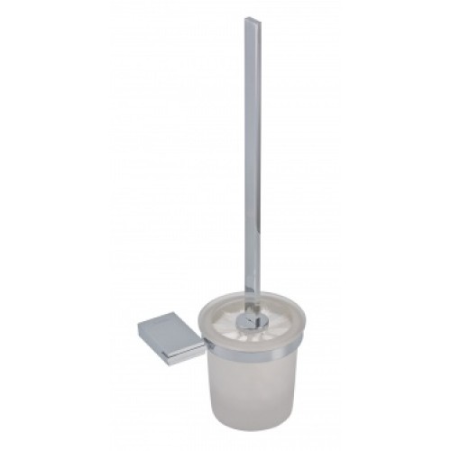 NOVASERVIS METALIA 9 WC štětka chrom/sklo 0933,0