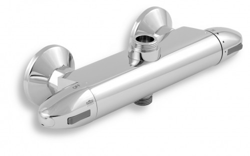 NOVASERVIS AQUALUX sprchová termostatická baterie 150 mm, chrom 2762/1,0
