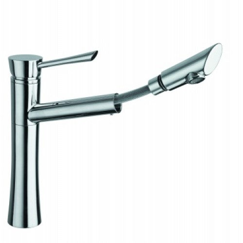 NOVASERVIS LA TORRE KONVEX stojánková teleskopická dřezová baterie chrom 17181,0