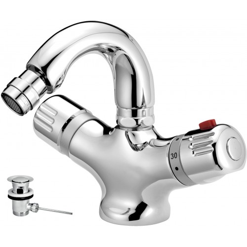 NOVASERVIS AQUAMAT termostatická baterie stojánková bidetová chrom 2611,0 NOVASERVIS AQUAMAT termostatická baterie stojánková bidetová chrom 2611,0