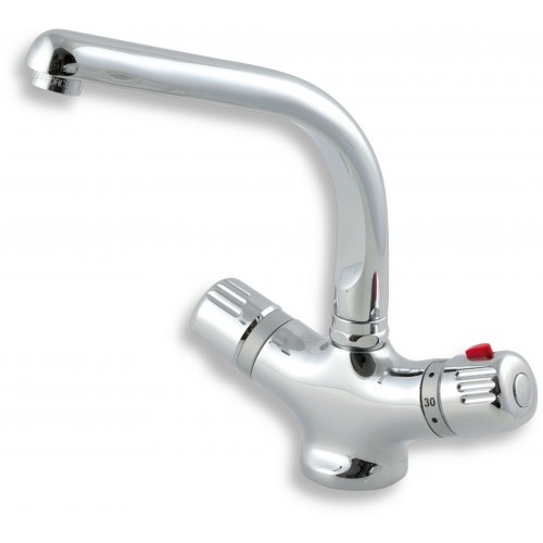 NOVASERVIS AQUAMAT Dřezová baterie termostatická, chrom 2613,0