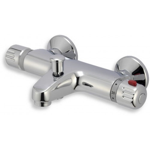 NOVASERVIS AQUAMAT termostatická baterie vanová nástěnná 150 mm chrom 2620/1,0