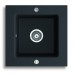 NOVASERVIS Granitový dřez, magranit, s přepadem, grafit DRG50/50B
