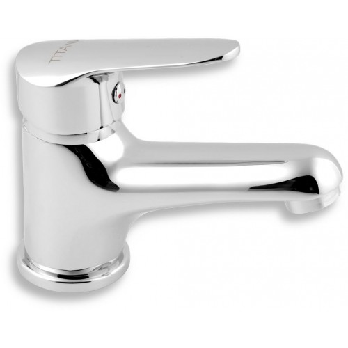 NOVASERVIS TITANIA IRIS New umyvadlová baterie bez výpusti, chrom 94401/1,0