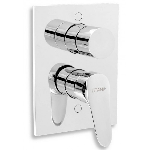 NOVASERVIS TITANIA IRIS New vanová podomítková baterie, chrom 94450R,0