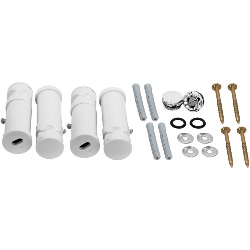 NOVASERVIS montážní sada k oblému koupelnovému radiátoru MS/TELESO,1