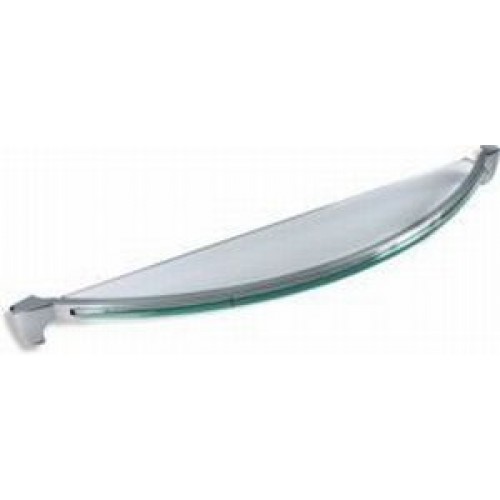 NOVASERVIS náhradní sklo k zaoblené poličce ze série Novatorre 5 6552,X