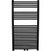 NOVASERVIS Otopné těleso rovné, středové připojení, 450x1200mm, černé 450/1200/RS,5