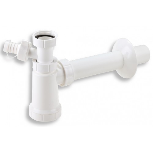NOVASERVIS sifon umyvadlový, 5/4“ plastová matka, pračkový vývod, 40mm 432,PP