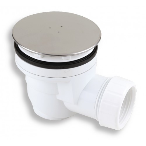 NOVASERVIS sifon vaničkový 60/40 Inox univerzální 470,P